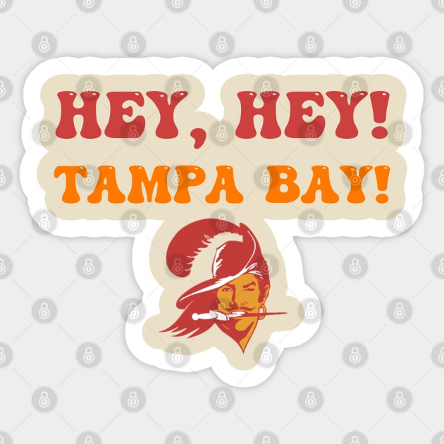 Hey, Hey! Tampa Bay! Sticker by capognad